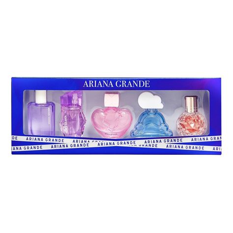 Ready for your next obsession? Make them smile with this irresistible, Ariana Grande mini fragrance collection! Perfect for the ultimate fragrance lover and sure to be the hottest gift of the season! Ulta Gift Set, Stuff I Want For Christmas, Arianna Perfume, Christmas Wishlist Items 2024, Christman Gifts, Presents For Bestie, Arianna Grande Perfume, Gifts Under $10, Christmas Gifts 2024