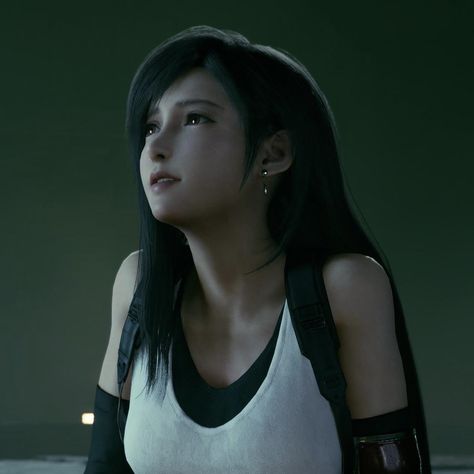 Tifa Ff7 Remake, Final Fantasy Cloud Strife, Final Fantasy Cloud, Final Fantasy Collection, Outing Outfit, Doll Eye Makeup, Fatal Frame, Tifa Lockhart, Cloud Strife