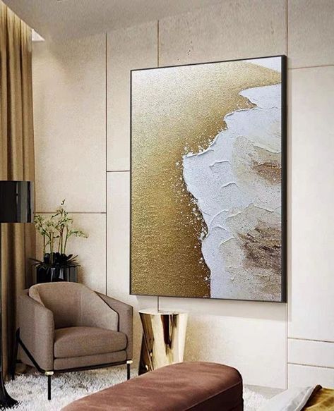 Gold Leaf wall art,gold painting,white wall art,textured wall art,gold leaf painting,white painting,abstract canvas,wall art,3d textured painting,3d textured art,oil painting canvas,white waves painting,white wave painting White Textured Painting, Abstract Painting Gold, Waves Abstract, Gold Abstract Painting, Wall Art Gold, Painting Gold, Beach Wall Decor, Paint Brands, Large Canvas Wall Art