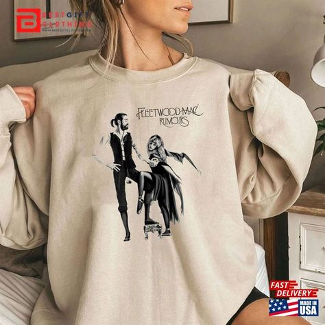 Dancing Rumours T-Shirt Fleetwood Mac Tour 2023 Sweatshirt Check more at https://bestgiftclothing.com/product/dancing-rumours-t-shirt-fleetwood-mac-tour-2023-sweatshirt/ Fleetwood Mac Sweatshirt, Fleetwood Mac Merch, Hoodie Ideas, Fleetwood Mac, Birthday Gift Ideas, Dancing, Mac, Textiles, Gift Ideas