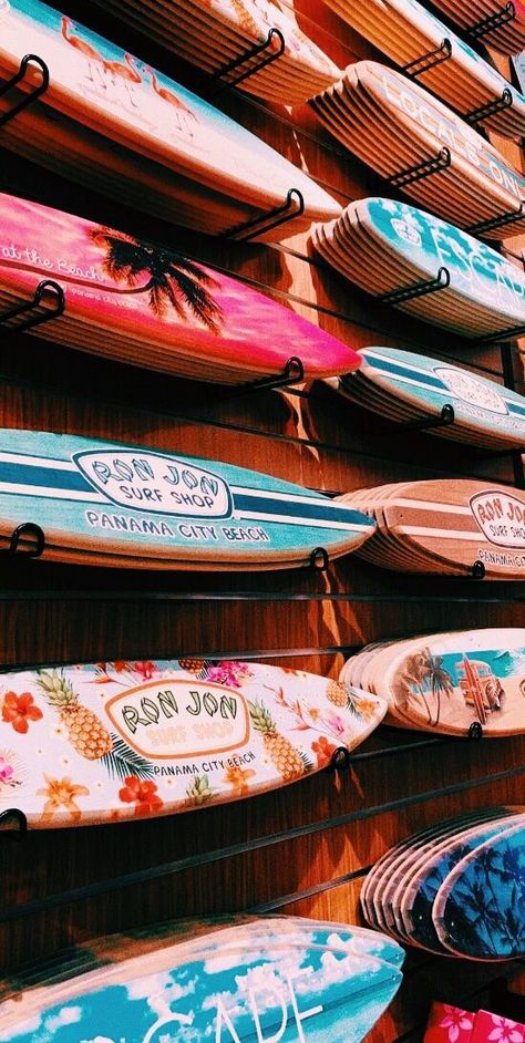 Ron Jon surf shop Alana Blanchard, Collage Mural, Vsco Pictures, Wallpaper Tumblr, Hidden Beach, Summer Goals, Picture Collage Wall, Photo Wall Collage, Trik Fotografi