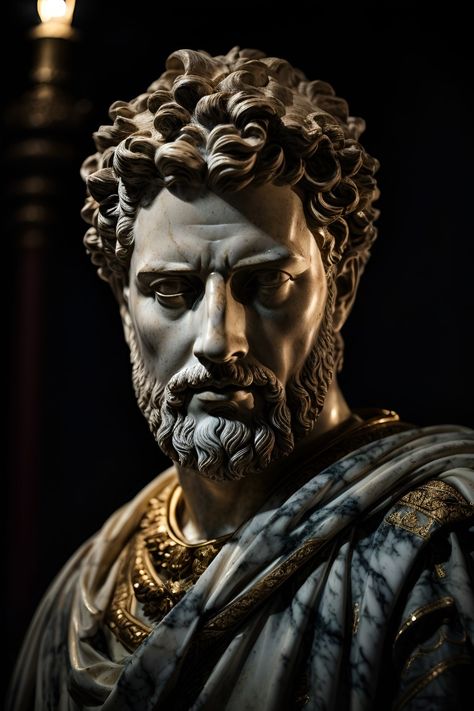 Marcus Aurelius, Statue, Sculpture, Design, Art