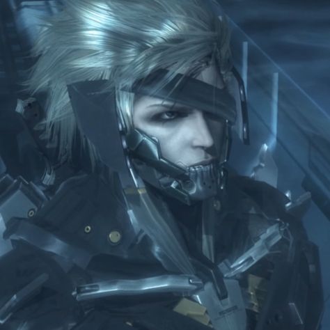 Raiden Icon Metal Gear, Raiden Mgr Icon, Raiden Metal Gear Pfp, Metal Gear Rising Revengeance, Raiden Metal Gear, Metal Gear Series, Metal Gear Solid V, Mgs V, Phantom Pain