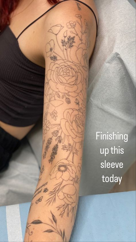 Oregon Tattoo, Seattle Tattoo, Wildflower Tattoo, Tattoo Inspo, Tattoo Artists, Flower Tattoo, Tatting, Oregon, Tattoos