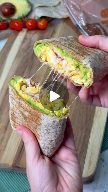 Lunch With Tortillas, Ideas Desayunos Saludables, Breakfast Tortilla Wraps, Ideas Comidas Saludables, Avocado Breakfast Wrap, Tortilla Wrap Ideas, Quick Lunch Ideas At Home, Ideas Para Cenas, Ideas Cenas