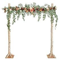 Sweetheart Table Backdrop, Holiday Wedding Decor, Outdoor Wedding Backdrops, Fall Wedding Arches, Garden Wedding Centerpieces, Backdrop Floral, Reception Backdrop, Feuille Eucalyptus, Wedding Arch Flowers