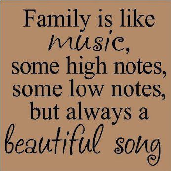 Family Is Like Music Pictures, Photos, and Images for Facebook, Tumblr, Pinterest, and Twitter Familia Quotes, Best Family Quotes, Family Wall Quotes, Family Quotes Inspirational, Fina Ord, Life Quotes Love, Love My Family, Family Quotes, A Quote