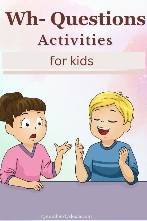 Here is we talk about the some fun and engaging wh-question activities that are easy, entertaining, and a wonderful way of teaching kids wh-questions and their importance. It helps effectively carry out the conversations, making sense of them and the world around us.They are crucial for a child’s overall development and learning of necessary life skills.# @whquestions @activitiesforkids #learning #boostconfidence. You can also download the PDF version the link is given below as: Teaching Wh Questions, How To Teach Wh Questions, Wh Questions Kids, Wh Questions Games, Wh Questions Speech Therapy, Language Activities Preschool, Wh Questions Activities, Preschool Language, English Teaching Materials