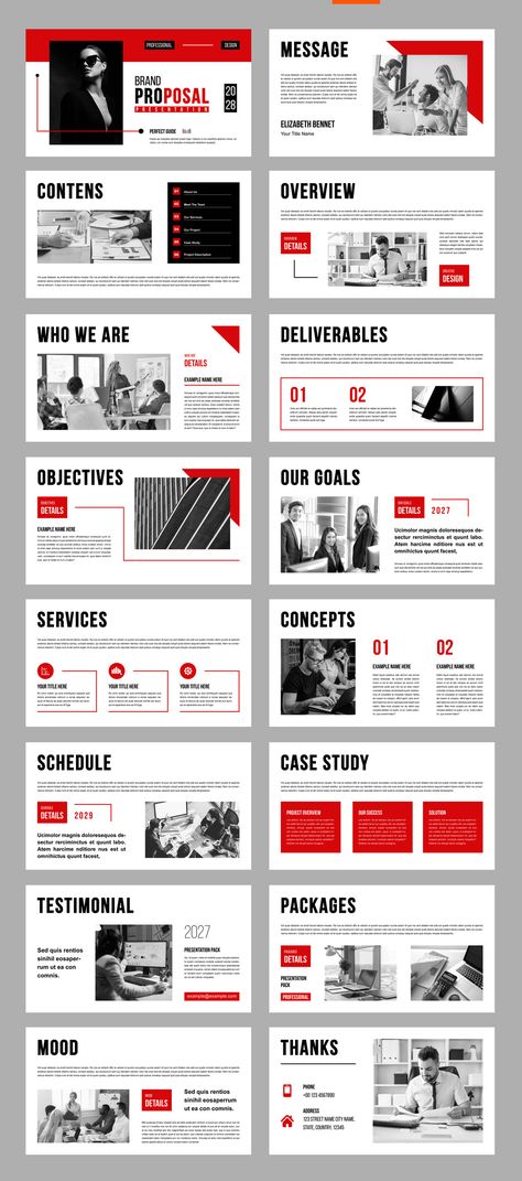 is a stunning and easy-to-use PowerPoint template that will help you create a professional and persuasive presentation for your next branding project. It features a modern design with clean lines and a bold color palette, and it includes all the essential slides you need to make a great presentation, including an eye-catching title slide, a problem statement slide, a solutions slide, an overview s Slide Layout Design Presentation, Proposal Slide Design, Ppt Title Page Design, Corporate Presentation Design Layout, Elegant Presentation Design, Proposal Presentation Design, Title Slide Design, Architecture Presentation Template, Slide Presentation Design