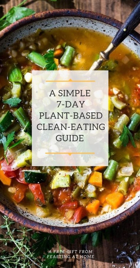 Vegan Detox Recipes, 7 Day Cabbage Soup Diet, Detox Meal Plan, Vegan Detox, Clean Eating Guide, Vegetable Soup Healthy, Vegan Cleanse, Clean Eating Meal Plan, Vegan Clean