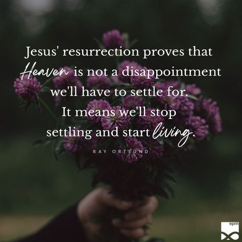 "Jesus' resurrection proves..." Ray Ortlund Scripture Of The Day, Jesus Resurrection, He Is Risen, Jesus Is Lord, God Loves You, Verse Of The Day, Bible Verses, Encouragement, Bible