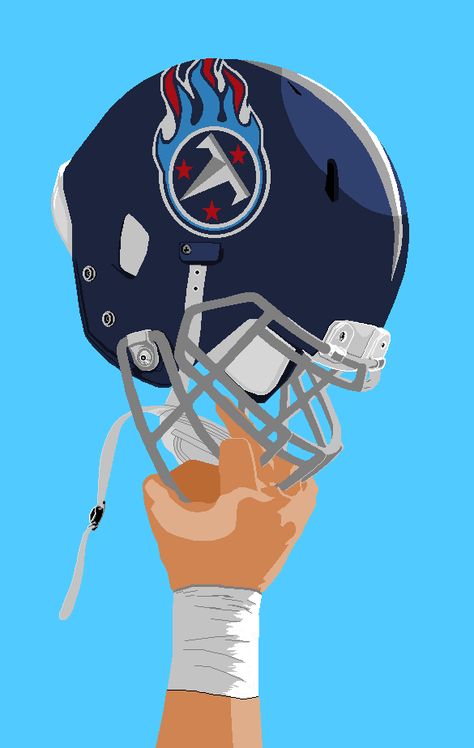 Nola Cooler, Tn Titans, Sports Artwork, Resin Paintings, Tennessee Titans Logo, Fraternity Coolers, Tennessee Titans Football, Sports Wallpaper, Titans Football