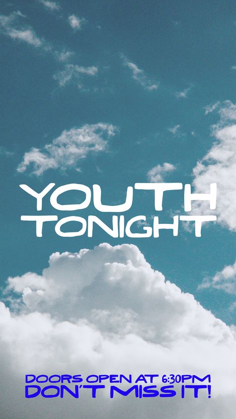 Youth Group Instagram Post, Youth Group Instagram Ideas, Youth Group Social Media Posts, Youth Service Ideas Church, Youth Graphic Design, Youth Group Events, Youth Room Church, Church Shirt Designs, Church Social Media