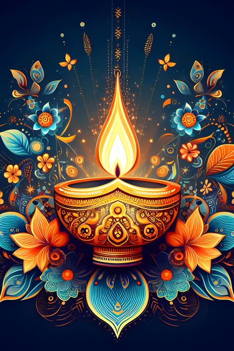 Diwali, the Festival of Lights: Explore the magic and joy of this Indian festival through colorful images and inspiration! #Diwali_Festival #DiwaliWallpaper #Diwali_Background #FestivalOfLights #Diwali_Celebration #Indian_Traditions #DiwaliDecor #DiwaliInspiration #DiwaliLights #Holiday #DiwaliRangoli #DiwaliPoster Dipak Diwali, Diwali Wishes Creative, Printrest Images, Diwali Celebration Images, Diwali Inspiration, Happy Dipawali, Diwali Wallpapers, Indian Festival Of Lights, Diwali Painting