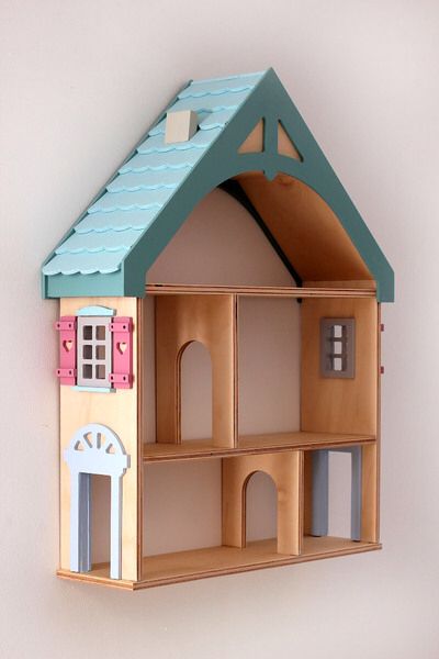 Pink Shelves, Doll House Plans, Mini Doll House, Doll House Crafts, Miniature Diy, Barbie House, Barbie Furniture, Wood Toys, Diy Dollhouse