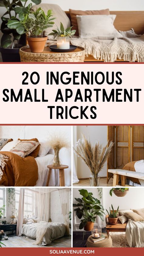 Discover 20 transformative small apartment hacks that redefine the way you live in compact spaces. For renters seeking ingenious solutions, small apartment hacks rental offer creative ways to enhance every room. Maximize your living area with small apartment hacks rental living room strategies, turning it into a multifunctional sanctuary. Tackle tiny kitchens with small apartment hacks rental kitchen, utilizing vertical space and hidden storage to keep clutter at bay. Small Apartment Hacks Rental, Apartment Friendly Diy, Apartment Hacks Rental, Hacks For Small Apartments, Rental Living Room, Apartment Storage Solutions, Small Apartment Solutions, Small Apartment Inspiration, Small Apartment Hacks