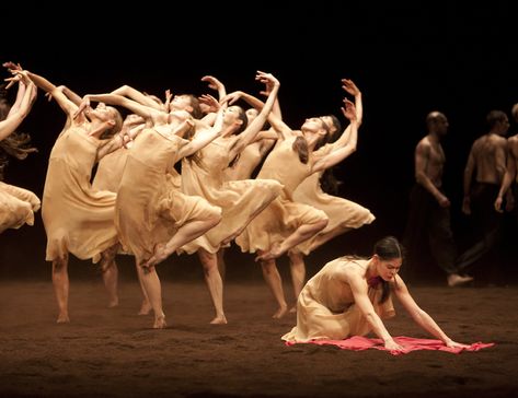 spring bausch Ivo Van Hove, Greek Chorus, The Rite Of Spring, Pina Bausch, Dance Magazine, George Balanchine, Dance Images, Dance Movement, Dance Theater