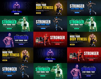 Check out new work on my @Behance profile: "Gym fitness web banner design I Shopify banner design" http://be.net/gallery/181163353/Gym-fitness-web-banner-design-I-Shopify-banner-design Gym Advertising, Fitness Banner, Shopify Banner, Gym App, Gym Banner, Paracord Watch, Website Banner Design, Advertising Fashion, Banner Advertising