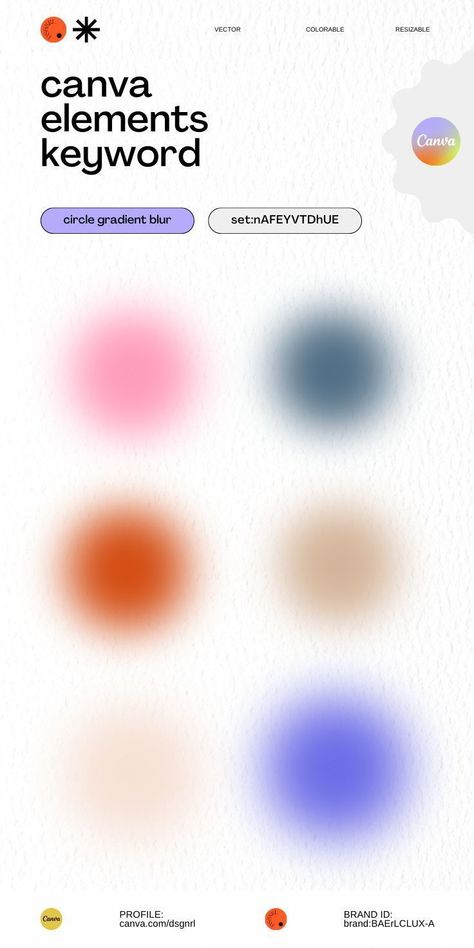 Vibrant pastel gradient circles with blur background. Use this Canva element to create stunning visuals for your social media posts, presentations, and more! #CanvaElements #Gradient #Pastel#Canva_Pro_For_Free #Gradient_Circle #Gfx_Design #Graphic_Shapes_Design Background Canva, Gfx Design, Graphic Shapes Design, Keyword Elements Canva, Desain Buklet, طابع بريدي, Canva Elements Keyword, Desain Quilling, Pastel Gradient