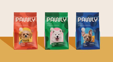 Dog Food Branding, Pet Food Packaging Design, Pet Food Packaging, Nutritional Food, Chicken Pumpkin, Dog Food Brands, Food Branding, 카드 디자인, Brand Creation