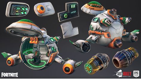 "Siona Spaceship Fortnite" by Bosko Pavlovic and Vladimir Lepotic - https://bit.ly/3yWFDfm Textured with #Substance3DPainter #ZBrush #3DsMax #props #gameasset #3Dart #GameArt #DigitalArt #stylized #digitalsculpting #3dtexturing #MadeWithSubstance Stylized 3d, Futuristic Tech, Ancient Astronaut, Digital Sculpting, Epic Games, Game Assets, Zbrush, Power Rangers, Game Art