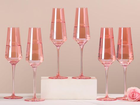 Champagne coupe glasses