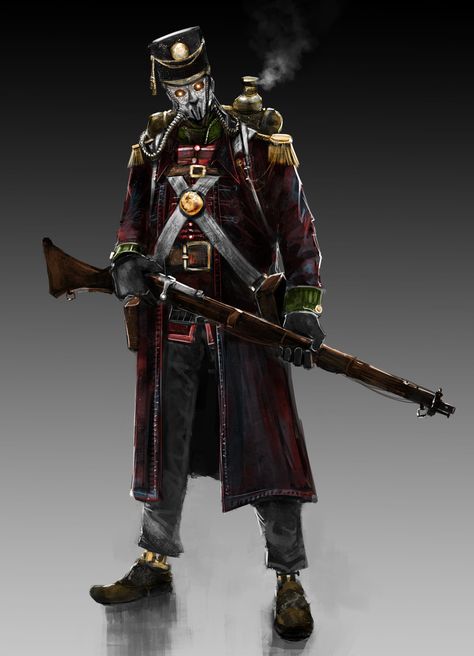 ArtStation - 1865 Clockwork Soldier Concept, steps put in as well :), Nicholas Maxson-Francombe Soldier Concept, Clockwork Soldiers, Steampunk Armor, Proto Punk, Steampunk Characters, Steampunk Artwork, Arte Steampunk, Fantasy Stuff, Warhammer 40k Art