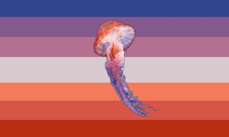 Jellyfish Xenogender, Ocean Xenogender, Jellyfish Gender, Xeno Flags, What Is Gender, Xeno Hoard, Xenogender Hoard, Gender Pronouns, Gender Flags