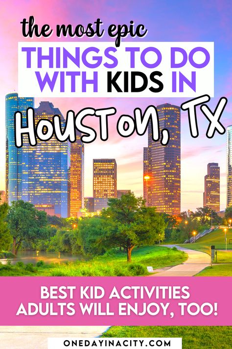 how to spend 1 day in Houston, Texas that is kid-friendly Houston Texas Things To Do In With Kids, Things To Do Houston Texas, Fun Things To Do In Houston Texas, Houston Texas Things To Do In, Houston Activities, Houston Trip, Houston Vacation, San Antonio Things To Do, Houston Travel