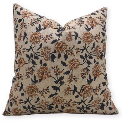 Introducing our exquisite collection of handcrafted throw pillow covers, designed for elegance and comfort in both indoor and outdoor spaces. Made from organic fabric, our premium cushion covers feature unique vintage designs created through traditional hand block printing techniques. Indulge in the luxurious feel of our 100% linen pillows, offering a natural option for your home. The soft, durable fabric ensures long-lasting quality and adds a cozy texture to any space. Each decorative pillow c Cottage Core Throw Pillows, Neutral Bed Pillows, Cottage Core Pillows, Fall Pillow Combinations, Pillow Color Combinations, Cottagecore Pillows, Throw Pillows For Grey Couch, Bed Throw Pillows, Living Room Throw Pillows