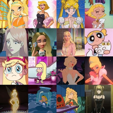 Blonde Characters Movies, Blonde Haired Halloween Costumes, Halloween Costumes Long Blonde Hair, Blond Disney Characters, Blonde Characters For Halloween, Blonde Characters Female, Light Brown Hair Costume Ideas, Iconic Blondes Characters, Blonde Monster High Characters