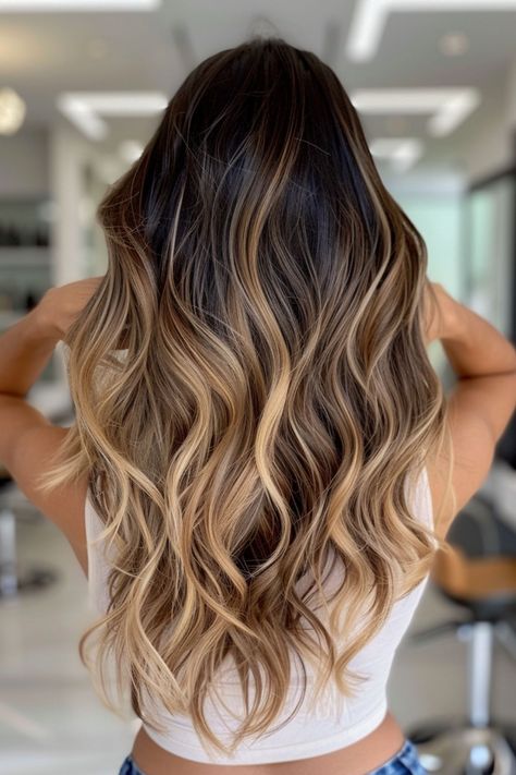 hair hairstyles,hair styles for long hair,hair cut,hair beauty,hair styles for medium hair,hair and skin and nails,hair hairstyling,hair length,hair straightener,hair drawing,hair cuts,hair colors #HairstyleTrends #HairTransformation #CurlyHairRoutine #BraidedHairstyles #HairColorInspiration #HairCareTips #ShortHairStyles #BalayageHair #WeddingHairstyles #HairAccessories #NaturalHair #HealthyHair #LongHairDontCare #MensHair #HairGoals #EasyHairstyles #HairGrowth #UpdoHairstyles #BlondeHair #HairProducts Brown Balayage Side Part, Fall Hair Bayalage, Beach Hair Balayage, Beach Hair Color Brunette, Hombre Hair Brown, Ombré Brunette Hair, Brown On Top Blonde On Bottom Hair, Ombre Hair Color Long, Natural Balayage Brunette Sun Kissed