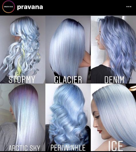 Icy Silver Blue Hair, Icy Blue Hair, Periwinkle Hair, Morning Mantras, Haircolor Ideas, Character Features, Undercut Hairstyle, Beauty Land, Change Hair Color