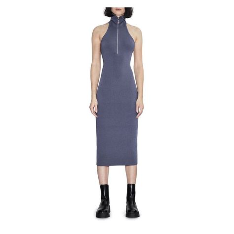 Size Type: Regular Style: Dress Neckline: Turtle Neck Dress Style:Sheath Sleeve Style: Sleeveless Pattern: Solid Features: Ribbed Material: Viscose Care Instructions: Dry Clean Only Sku: 533390126 Mpn: 7017661 - Please Note: - All Images Are Stock Images. Colors May Vary Slightly Tight Blue Dress, Graphic Print Dress, Muumuu Dress, Et Ochs, Paisley Print Dress, Long Sleeve Shift Dress, Midi Sheath Dress, Dress The Population, Necklines For Dresses