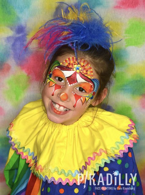 Circus Face Painting Ideas, Circus Diy, Circus Event, Carnival Theme, Face Paintings, Circus Clown, Carnival Themes, Face Painting Designs, Creative Makeup