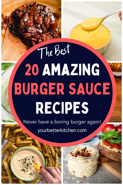 Southern Bbq Sauce, Burger Sauces, Cuisinart Ice Cream Maker Recipes, Bacon Mayo, Best Burger Sauce, Italian Dessert Recipes, Hamburger Sauce, Big Mac Sauce Recipe, Sauce Burger