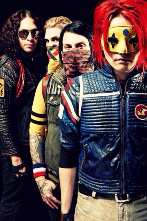 My Chemical Romance | Danger Days Danger Days, Ray Toro, Good Charlotte, I Love Mcr, Palaye Royale, Black Parade, Mikey Way, Frank Iero, 30 Seconds To Mars