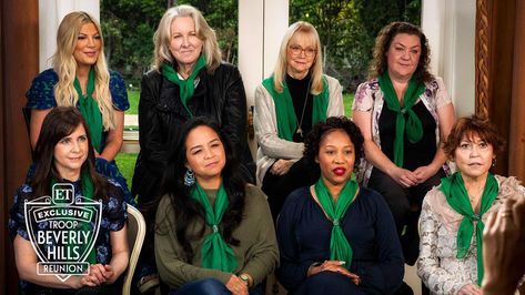 <em>Troop Beverly Hills</em> Turns 30! Tori Spelling, Shelley Long and Cast Reunite for the Film's Anniversary Shelley Long, Troop Beverly Hills, I Got The Job, 30 Year Anniversary, Jenny Lewis, Carla Gugino, Tori Spelling, Beverly Hills Hotel, Girl Scout Troop