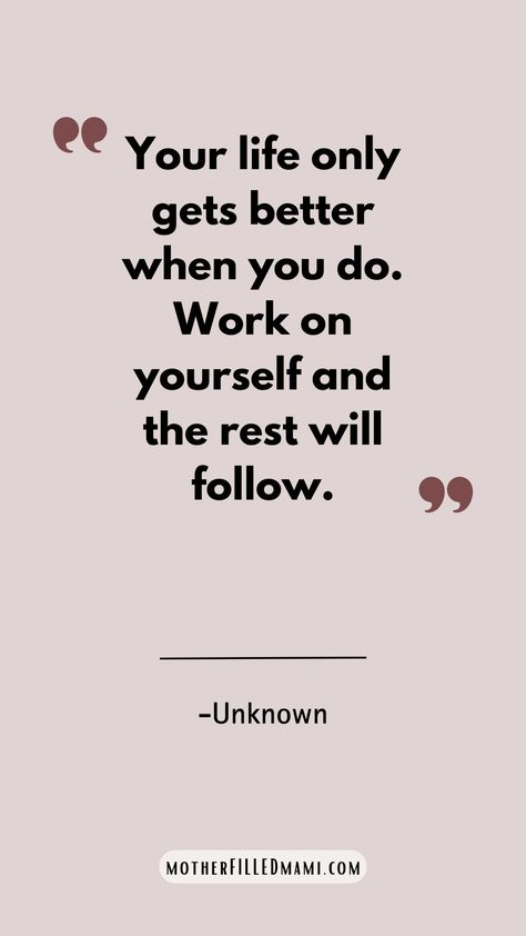 Your life only gets better when you start working on yourself to become better. Take whatever you need to be a better person everyday. Think more positively. Smile more. Be kind. Work on your insecurities, doubt. #dailymotivationalquote #inspirationalquote #dailyquotes #positivequotes When You Know Better You Do Better, Bet On Yourself Quotes, Being A Better Person Quotes, Getting Better Quotes, Good Person Quotes, Bettering Yourself, Working On Yourself, Your Insecurities, Being Better