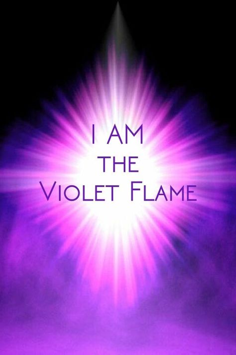 Picture of the violet flame including the affirmation "I AM the Violet Flame" 7 Chakras Meditation, Purple Meaning, Violet Flame, I Am Affirmations, Family Inspiration, Journal Writing Prompts, Spiritual Enlightenment, Spiritual Meaning, Journal Writing