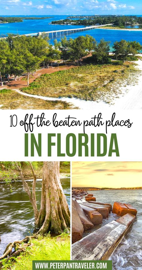 10 Off The Beaten Path Places In Florida Must See Places In Florida, Day Trips Florida, Top Florida Destinations, Things To Do Central Florida, Unique Places In Florida, Best Places To Go In Florida, Places To See In Florida, Cool Places To Visit In Florida, Best Places To Live In Florida