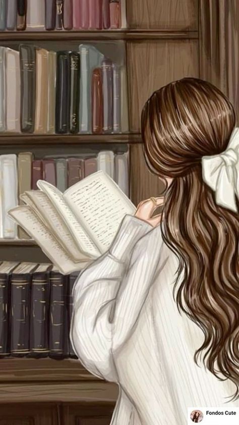 Aesthetic Snap, Love Selfie, Book Wallpaper, Illustrator Artist, Girly Art Illustrations, Girl Reading, Dreamy Art, Artist Style, Book Girl