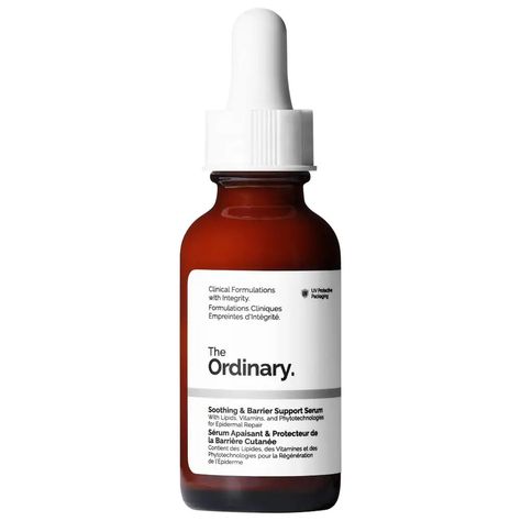 Soothing & Barrier Support Serum - The Ordinary | Sephora Clean Blackheads, The Ordinary Skincare, Uneven Skin Texture, Skin Redness, Oily Skin Care, Skin Care Serum, Skin Barrier, Uneven Skin, Face Serum