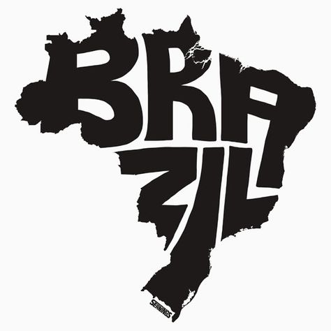 Brazil Black Advertising Campaign Design, Brazil Logo, Typographie Logo, Brazil Map, Brazil Art, Brazilian Flag, Brazil Flag, Johnson Johnson, Shirt Logo Design