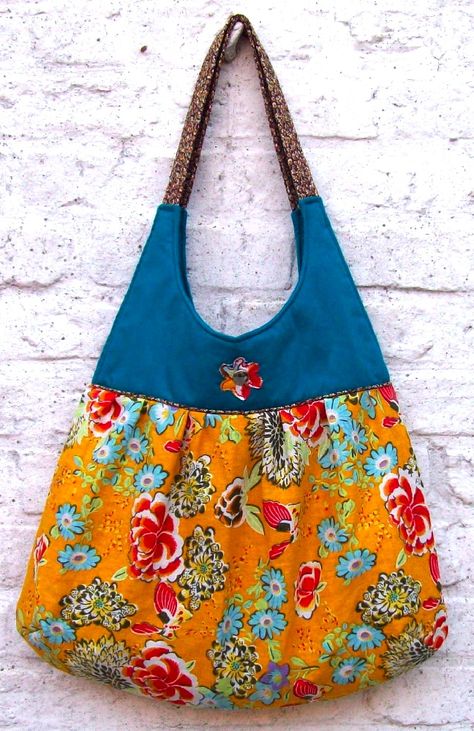 Boho Bag Pattern Free, Diy Purse Patterns Free, Moonlight Cottage, Diy Purse Patterns, Diy Fabric Purses, Boho Bag Pattern, Purse Patterns Free, Easy Bag, Bags Fabric