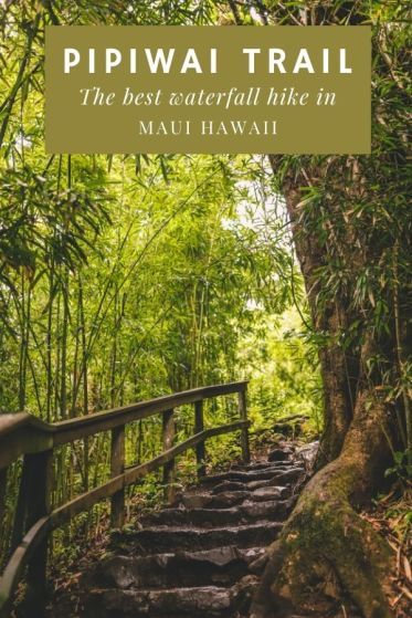 Pipiwai Trail: The best waterfall hike in Maui Hawaii | Waimoku Falls #simplywander #pipiwaitrail #waimokufalls Maui Hikes Waterfalls, Pipiwai Trail Maui, Maui Hawaii Things To Do In, Hiking In Maui, Maui Waterfalls, Hiking In Hawaii, Hikes In Maui, Molokini Crater, Molokai Hawaii