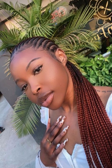 Back Braids, Straight Back Braids, Lemonade Braids Hairstyles, Back Braid, Feed In Braids Hairstyles, African Hair Braiding Styles, Box Braids Hairstyles For Black Women, Braided Cornrow Hairstyles, Braids Hairstyles Pictures