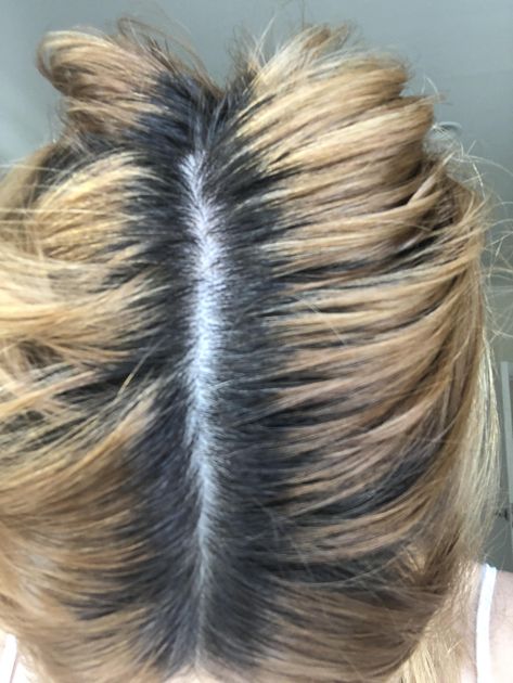 Please help: grow out my roots or stay blonde(ish)? Not v good at maintaining but also hate the natural dull brown colour of my hair #hair #hairstyle #hairstyles #beauty Grown Out Roots, Celebrity Hair Colors, Haircut Pictures, My Roots, Women Makeup, Brown Colour, Roots Hair, Grow Out, Celebrity Hairstyles