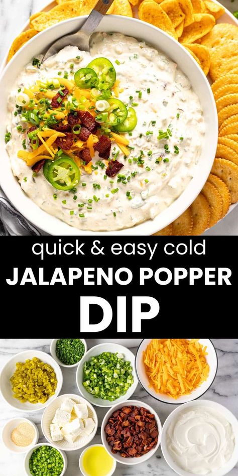 20 Minute Cold Jalapeno Popper Dip Crock Pot Cheese Dip, Goat Cheese Puff Pastry, 30 Minute Meals Chicken, Baked Feta Recipe, Crock Pot Queso, Olive Tapenade Recipe, French Onion Dip Recipe, Jalapeno Popper Dip Recipe, Tomato Goat Cheese