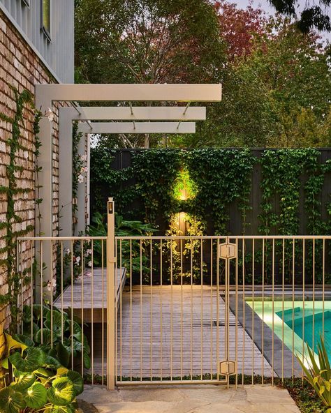 Pool Trellis, Garden Arbor, Pool Fence, Corten Steel, Arbor, Fence, Pergola, Pool, Quick Saves